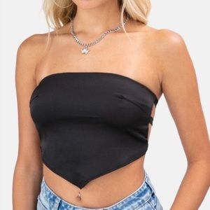 Adika Harper Open-Back Strapless Top